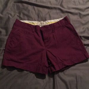 Purple shorts